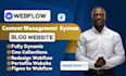 do webflow cms, develop webflow website, fix webflow bugs, stripe integration