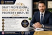 draft professional hoa complaint and property dispute letter