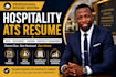 write an ats optimized hospitality, hotel, chef, bartender, cook, server resume