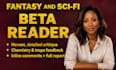 beta read fantasy beta reader thriller beta reader cozy mystery beta reader