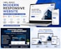build a responsive website using HTML CSS javascript react