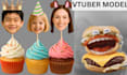 create 3d vtuber filter, vrm avatar, ar face filter for tiktok and vtube studio