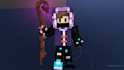 create custom 3d minecraft blockbench model with textures and animation