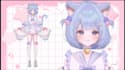 draw live2d vtuber model, pngtuber model, live2d vtuber rigging