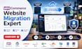migrate woocommerce website to new hosting with zero downtime and full testing