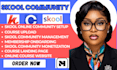 online course skool community set up course promotion skool