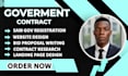 design government contract website agency website logistics website to win llc