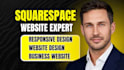 fix squarespace website design, squarespace redesign, edit website and SEO
