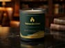 do custom candle label design
