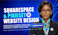 design squarespace website development, pixieset website, photography website