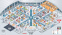 create custom trade show maps, exhibition hall layout, visitor wayfinding guides