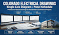 draw colorado electrical drawings single line diagram electrical panel schedule