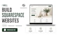 build squarespace coaches website, restaurant, ecommerce squarespace website