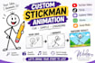 create funny stickman animation videos