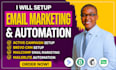 setup activecampaign, brevo CRM, mailchimp email marketing mailerlite automation