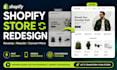 revamp and redesign your existing shopify store