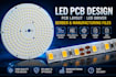design led pcb, pcb layout, led driver, gerber and pcb manufacturing files