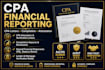 prepare CPA letter, attestation, compilation, and audit financial statements