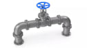 design industrial valve, piping system, pump assemblies, flanges,pressure vessel