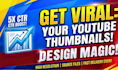 design eye catching you tube thumbnails