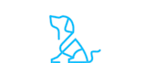 design cute therapy dogs logo