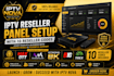 setup reseller panel with 10 code lion ott, max ott, magnum, strong8k, b1g, trex
