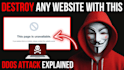 do website attack, ddos attack, remove website, sql injection, kali linux