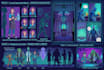 design comic characters and create sequential art
