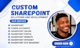 develop microsoft sharepoint online intranet, document management, workflow