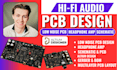 do hi fi audio pcb dsign low noise pcb headphone amp schematic pcb altium design