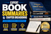 write concise book summaries and chapter breakdowns