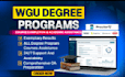 do wgu degree program courses and classes