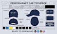 design cap tech pack fashion tech pack snap back trucker cap bucket hat dad cap