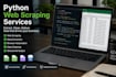 do web scraping and data extraction with python