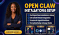 setup openclaw, api integration, and custom ai agents