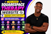 design squarespace therapy website squarepace website design squarespace design