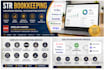 do str bookkeeping for airbnb, vrbo, hostfully, get clearing and qbo