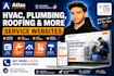 build hvac website, roofing, cleaning, construction website