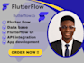 do flutter flow and email template completely