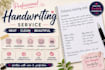 write beautiful handwritten notes, letters, cards, and documents