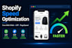 improve shopify speed and core web vitals