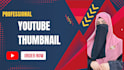 design professional youtube thumbnail in canva