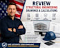 review structural engineering drawings and calculations