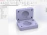 create silicone mold design, resin mold and plastic solidworks product cad model