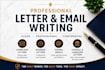 write professional complaint letters and business emails