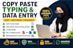 do copy paste, typing, and data entry tasks accurately