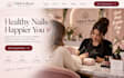 build squarespace nail salon website manicure studio website pedicure website