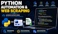 do python automation and web scraping scripts