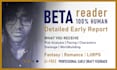 beta read your fantasy, romance or litrpg novel