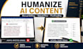 humanize ai content with manual editing and proofreading